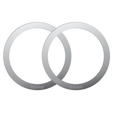 Baseus Magnetic Metal Ring 2pcs Pack - Silver